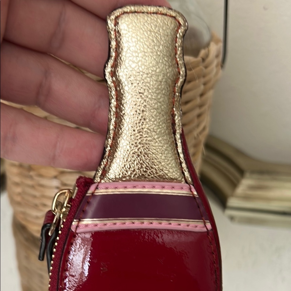 Kate Spade champagne coin pouch - Picture 7 of 9
